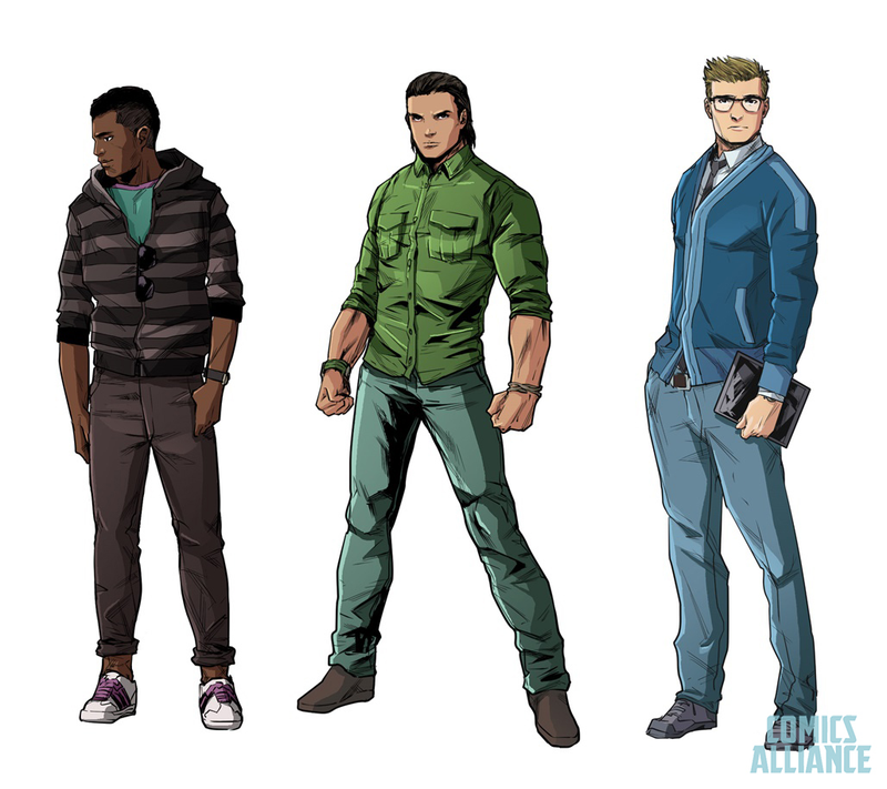 Illustration for article titled The New Power Rangers Comics Feature Really Stylish Teens